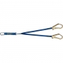 Longe fourche antichute sangle avec absorbeur d'énergie